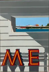 (DO)ME East Fremantle. acrylic on canvas 30cm by 20cm