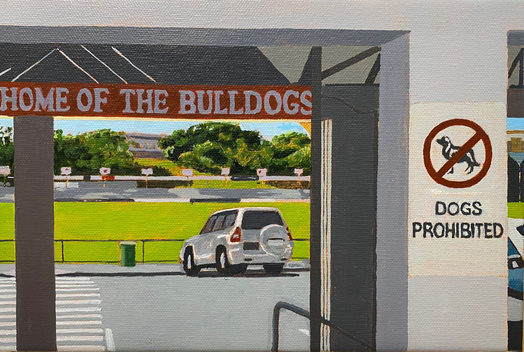 Fremantle Oval, Home of the Bulldogs (Dogs Prohibited) (1)
