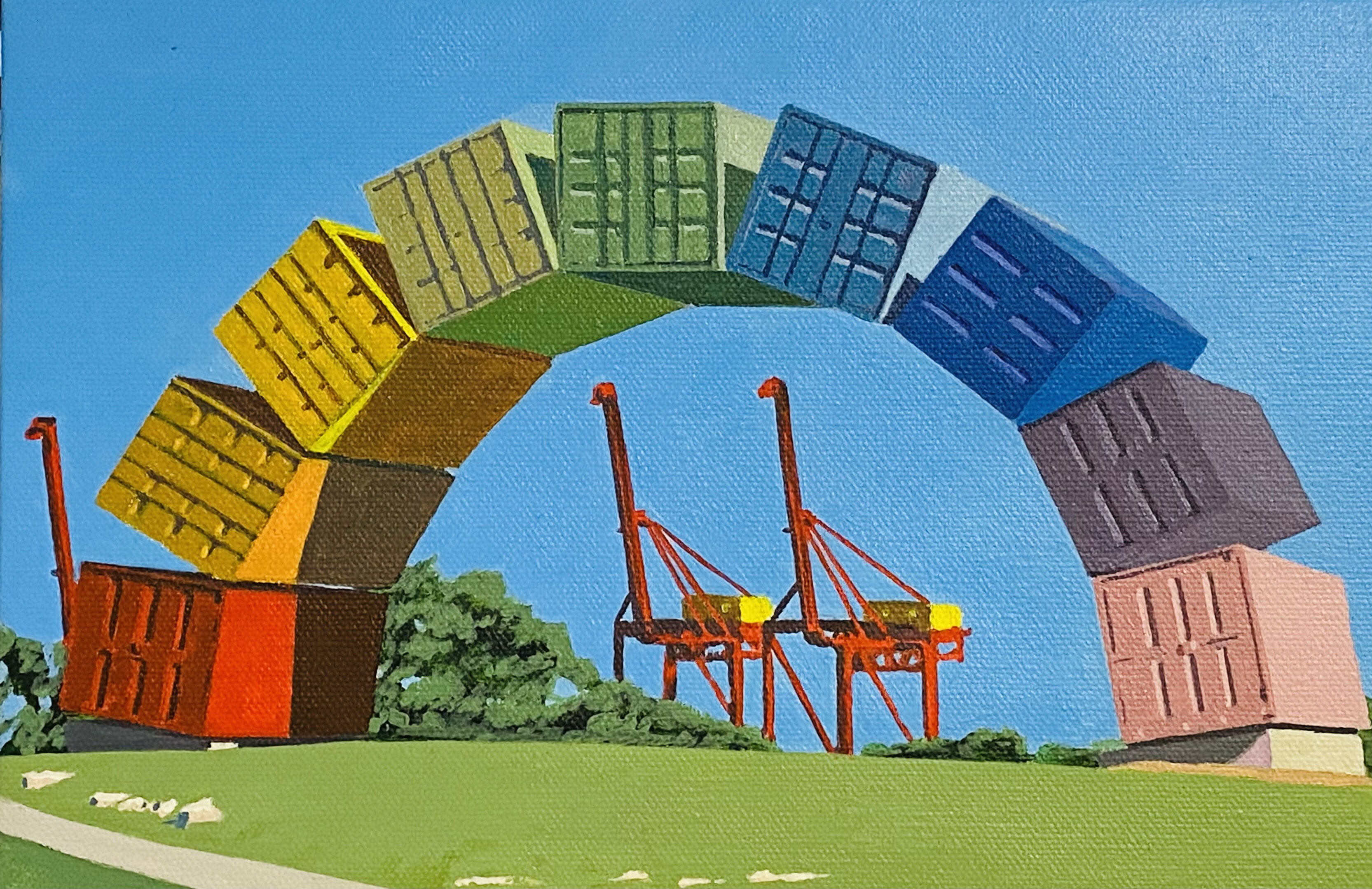 Fremantle Harbour, Container Archway #7